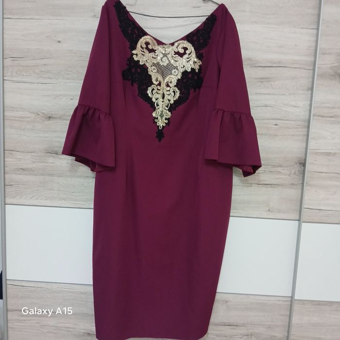 Rochie de ocazie cu broderie