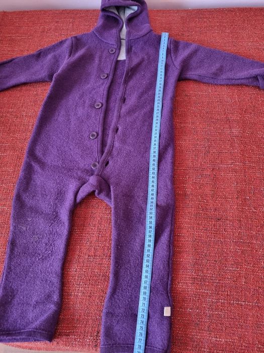 Overall din lână merinos fiarta