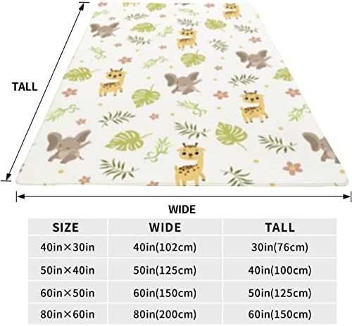 Ново Бебешко фланелено одеяло за момче момиче легло жираф и слон