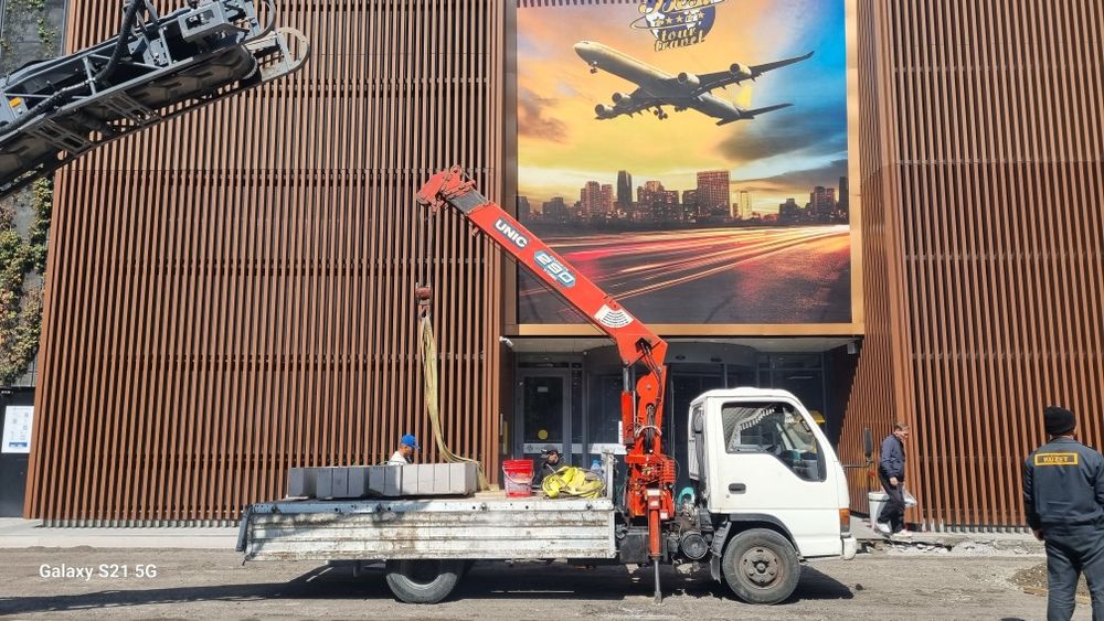 Манипулятор по городу Алматы недорого 24/7