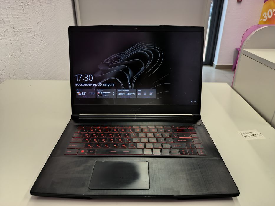 Msi Rtx 2060 6gb  i7 9750H
