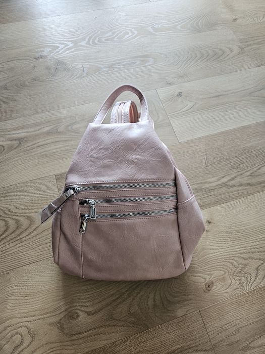 Дамска раница розова