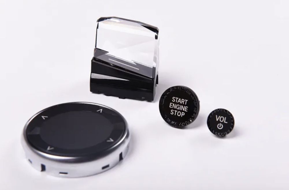 Set Schimbator Joystick Crystal Swarovski Bmw i3 i4 ix3 X5 X6 G05 G06