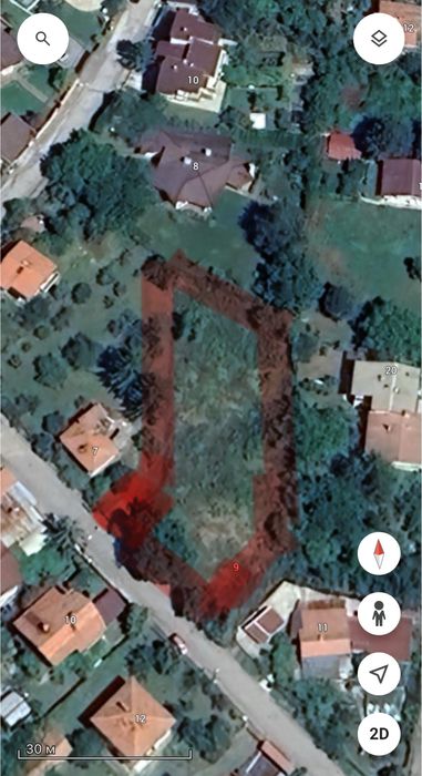 Продава се Парцел в Банкя - 1264 кв.м за 200 €/кв.м - Снимка #3