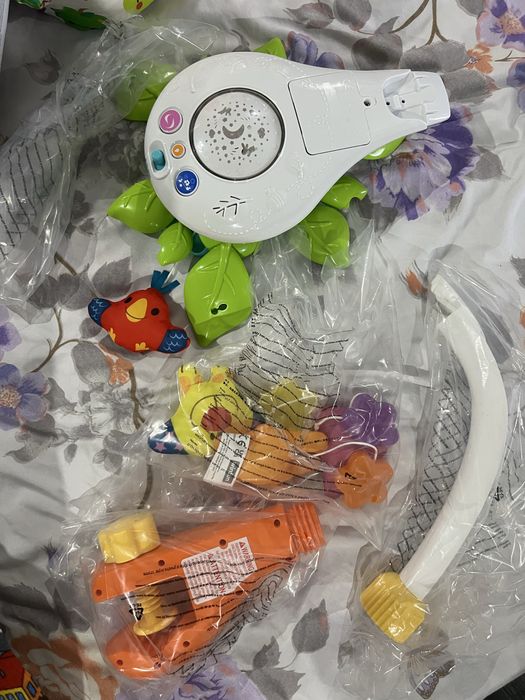 WINFUN Музикална въртележка с лампа прожектор