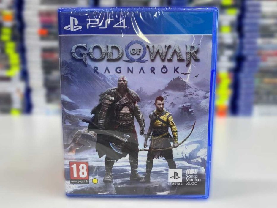 НОВЫЙ God Of War: Ragnarok/Бог Войны: Рагнарек PS4/PS5 Много Игр