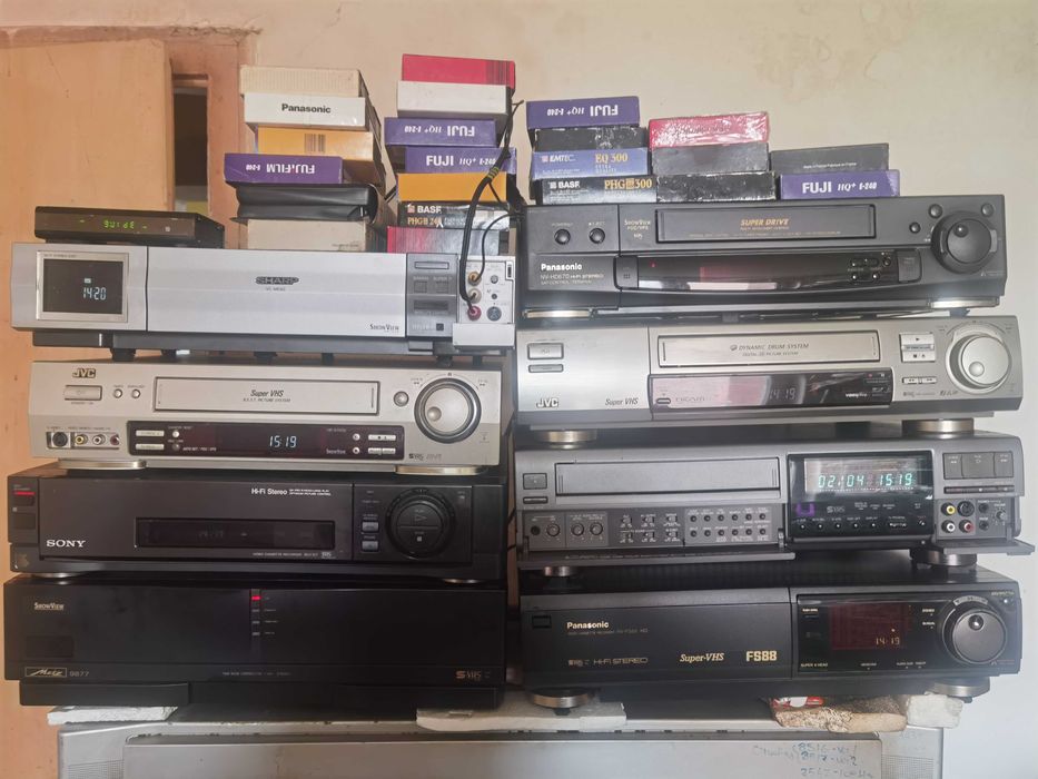 Videorecorder s-vhs Jvc hr-s 4700