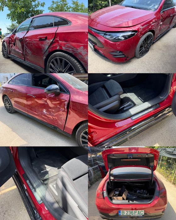 Mercedes Benz CLA EQ 350 4Matic 2026 1200 KM FULL ELECTRIC usor avariat / avariate / lovit