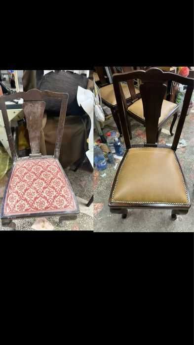 Restaurare, Mobila inchelait  Lustruit Tapitat