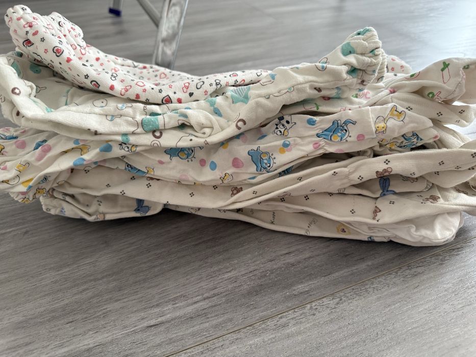 Мешок детских вещей для новорожденных в отличном состоянии