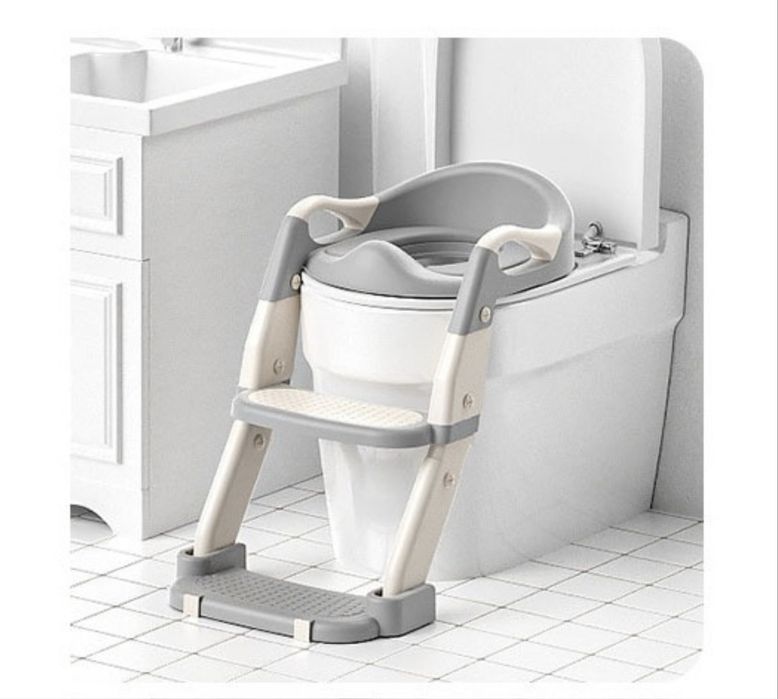 Детский сиденья на унитаз с лестницей