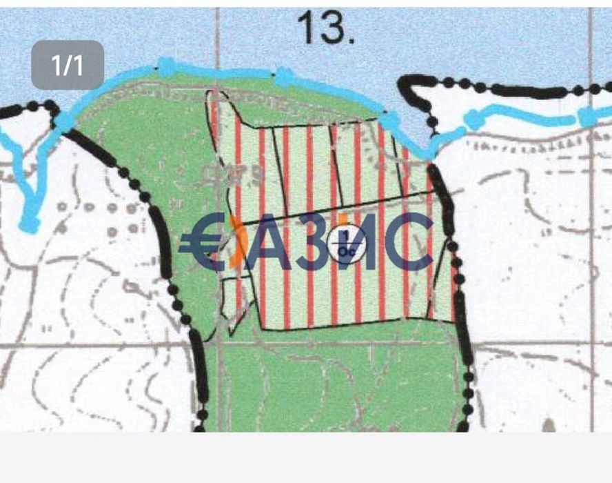 Парцели, с. Константиново, Общ. Камено, обл. Бургас, България - 33476