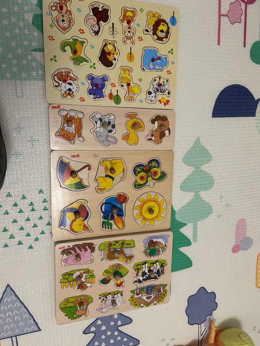 Дървени пъзели Goki