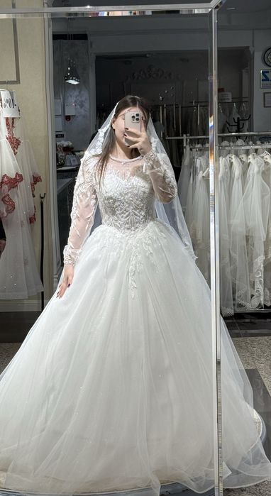 Свадебное платье из салона «Айя»