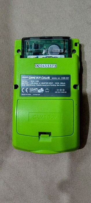 Gba color verde sau albastru