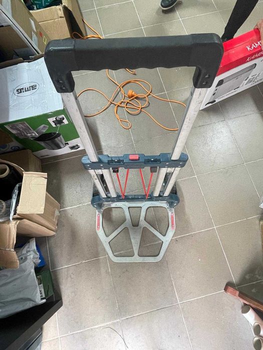 Cărucior din aluminiu Bosch Professional 0A00 L-BOXX (pliabil, capacitate de încărcare de 125 kg)
