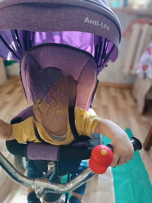 велоколяска для мальчика и для девочки