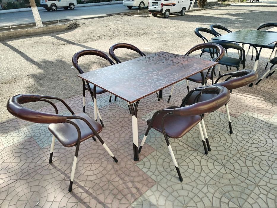 Стол стуллр меьел темир парталар