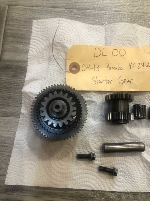 паразитна стартерна зъбчатка комплект за YAMAHA YFZ 450