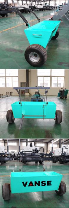 Тележка-рассеиватель топинга, сыпучих материалов