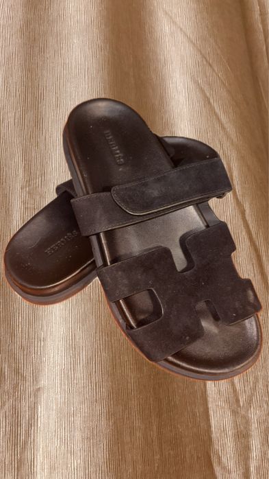 HERMES летни луксозни чехли