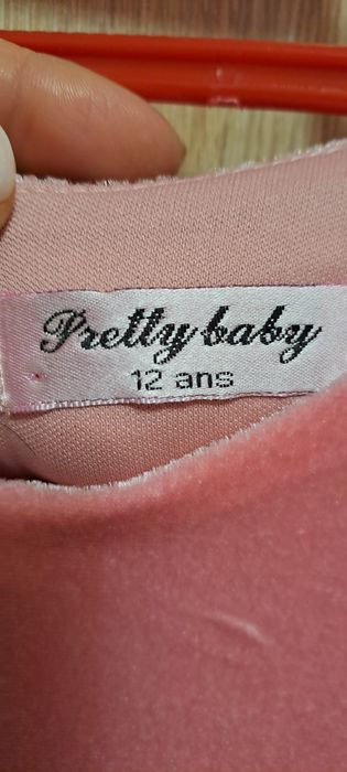 Детска плюшена рокля