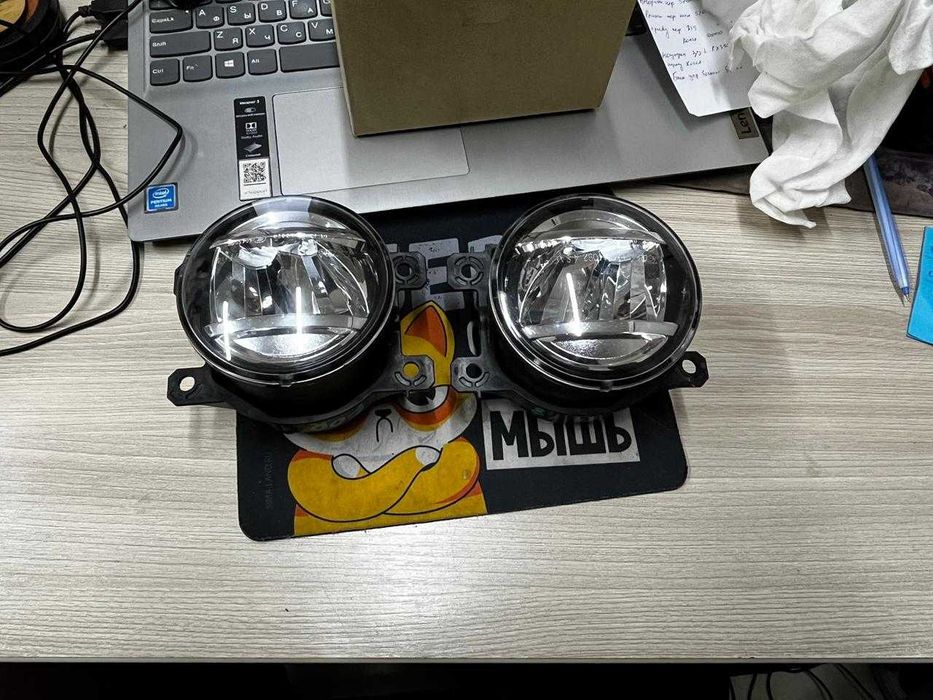 Туманка в бампер на субару форестер Led