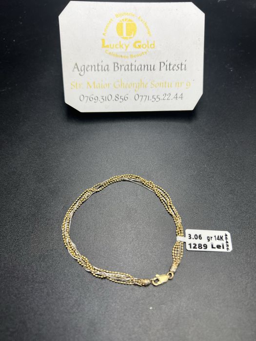 Bratara au 14k 3,06 gr lungime 18 cm cod 17583
