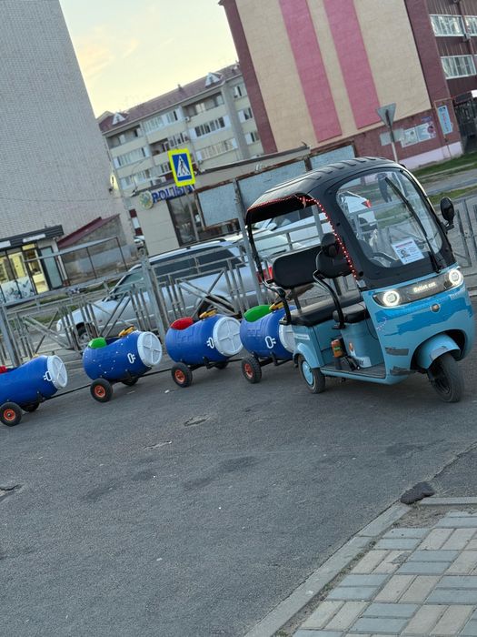 Трицикл паровозик