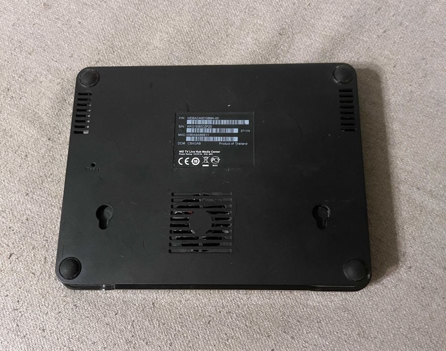 WD TV Live Hub Media Center 1TB player multimedia HDMI LAN USB