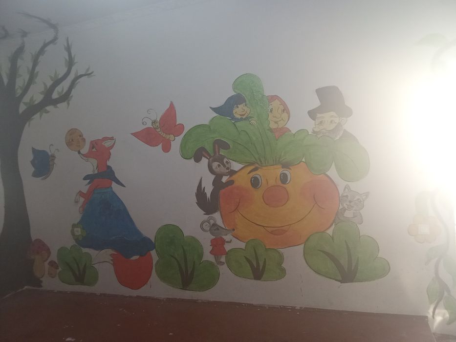 Devorga rasm chizdirish Картина на стене