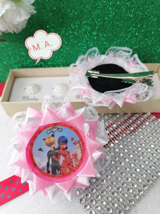 Аксесоари за коса
с панделка Калинката и Черния котарак!