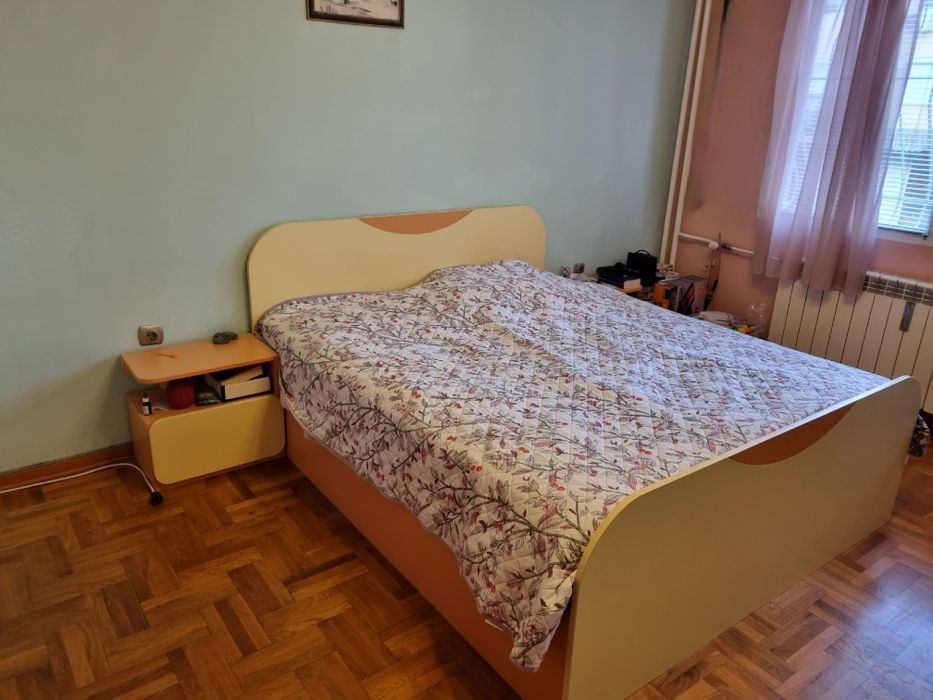 Спалня 200х165см с два нощни шкафа + матрак Mattera/Маттера.