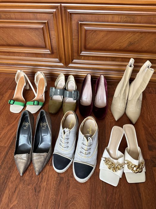 7 туфель , размер 39