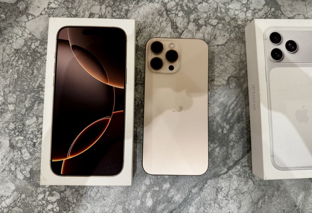 Свой IPhone 16 Pro Max 512 GB. Цвет Desert Titanium
