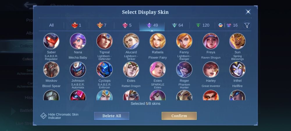 Аккаунт Мобайл Легендс / Mobile Legends / MLBB