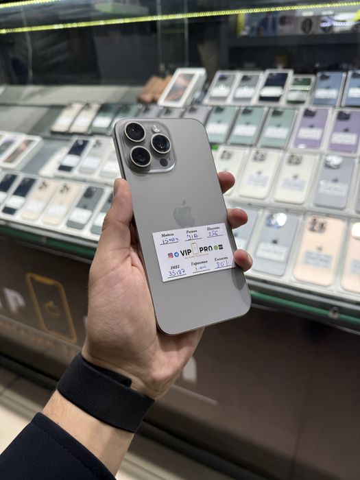 Iphone 15 Pro Max 80% Natural Titan