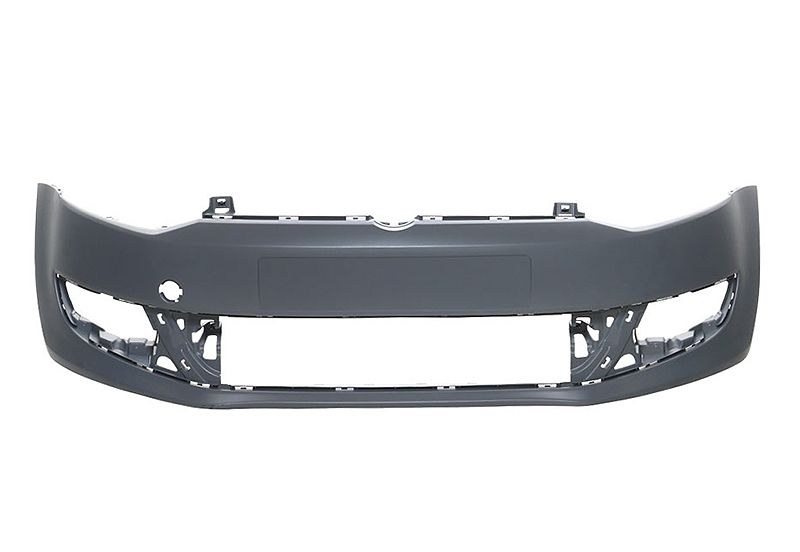 Бампер передний на Фольксваген Поло 09-14 Polo 09-14