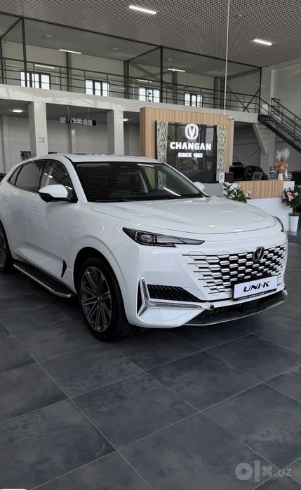 Changan UNI-K Samarkand Aster avtosalonida 50 min som foyda bilan