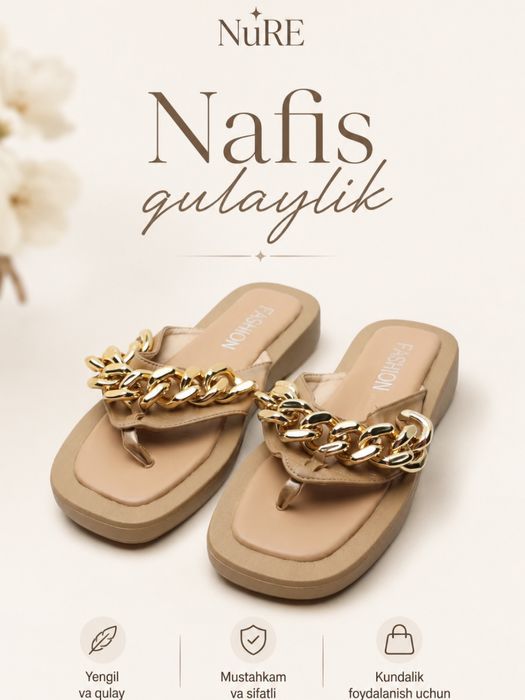 Ayollar uchun qulay oyoq kiyim