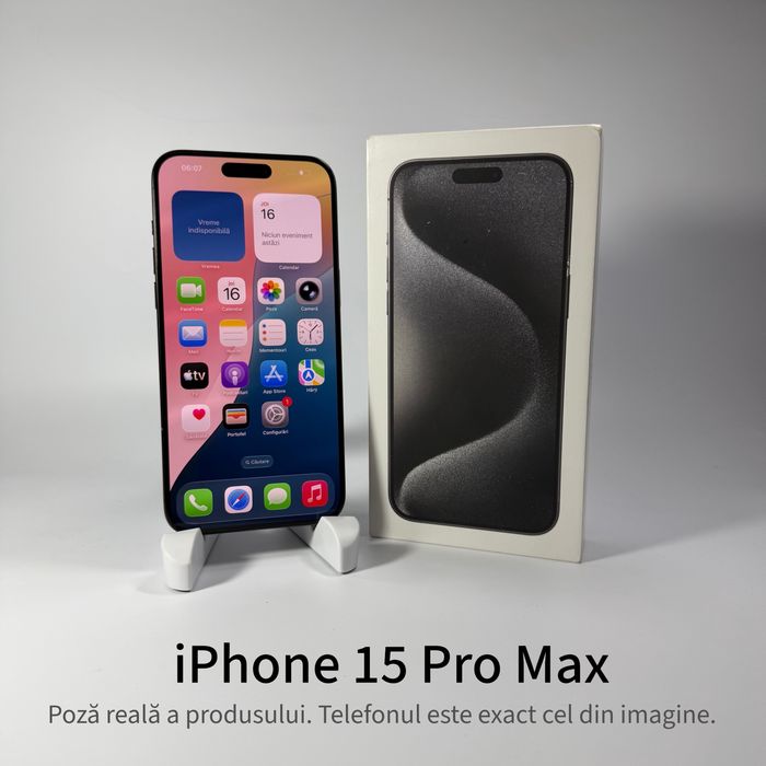 ispotmobile.ro  iPhone 15 Pro Max 256GB Garanție 2 ani
