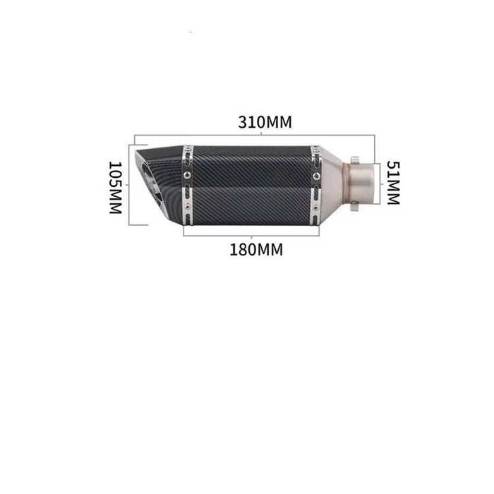 Akrapovic универсално гърне за мотор 31см  KTM Yamaha Honda Suzuki АТВ