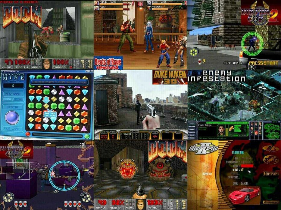 Продавам забележителен ретро компютър с Windows 98SE