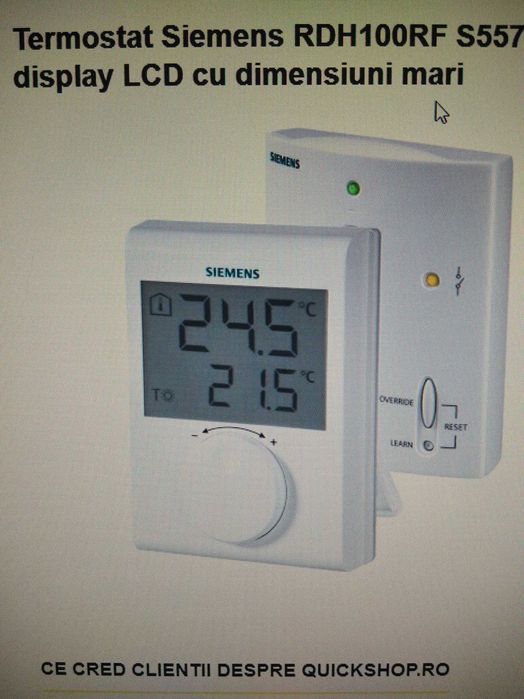 Termostat Siemens RDH100RF
