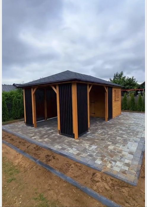 Mobilier de gradina terase si pergole din lemn