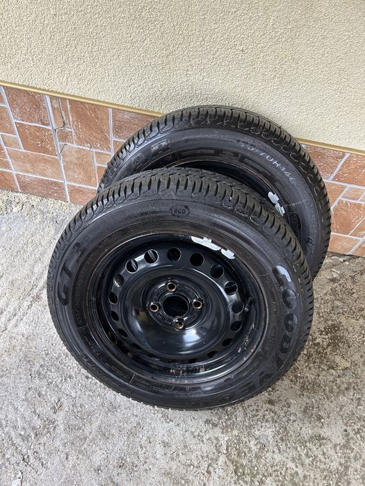 2 джанти 4х100 за ремарке и  платформа 175 70 14С