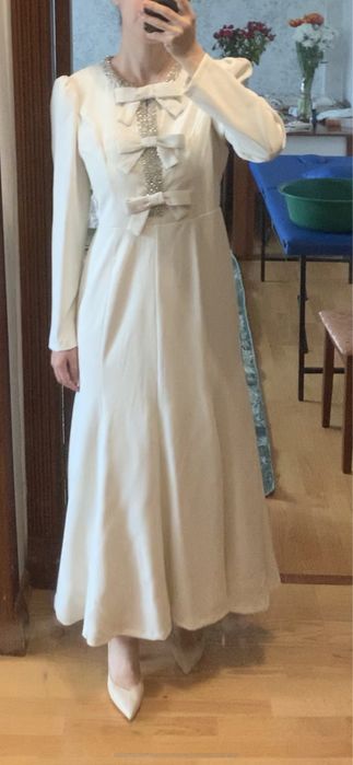 Вечернее платье айвори