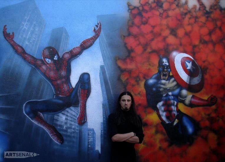 Pictura pe pereti / Camere pentru copii / Design interior - exterior