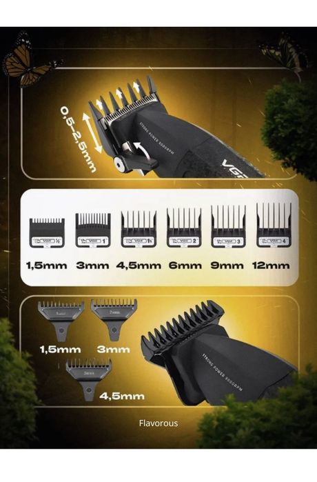 Шаш алатын Профессионал машинка набор VGR -640 S3