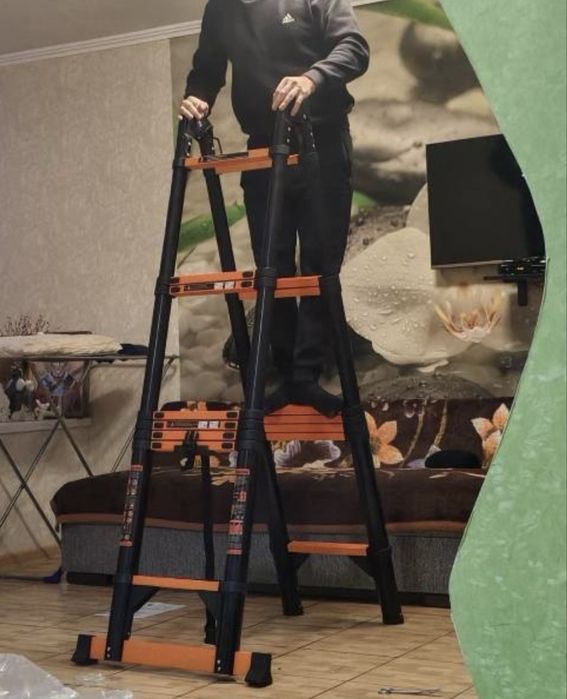 ProSteel 2in1 Лестница-стремянка